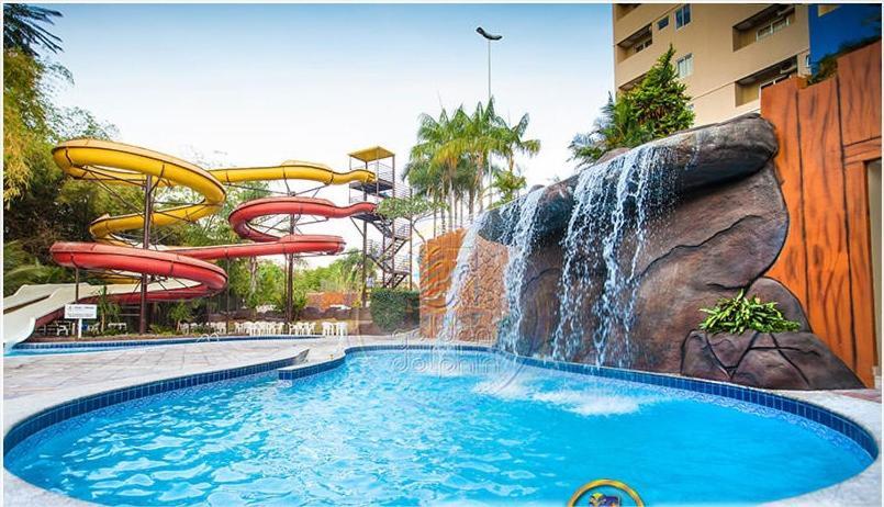 Golden Dolphin Grand Hotel - Flat Caldas Novas Kültér fotó